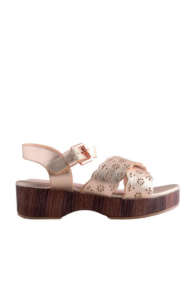 Next Keilabsatzsandalen mit Korkabsatz Keilsandalette (1-tlg)