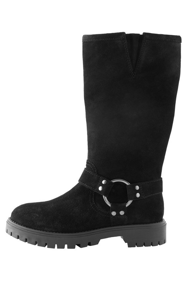 Next Kniehohe, wasserabweisende Biker-Stiefel Bikerboots (1-tlg)