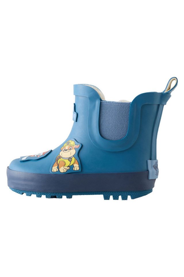 Next Knöchelhohe Gummistiefel mit warmem Futter Gummistiefel (1-tlg) (blau)