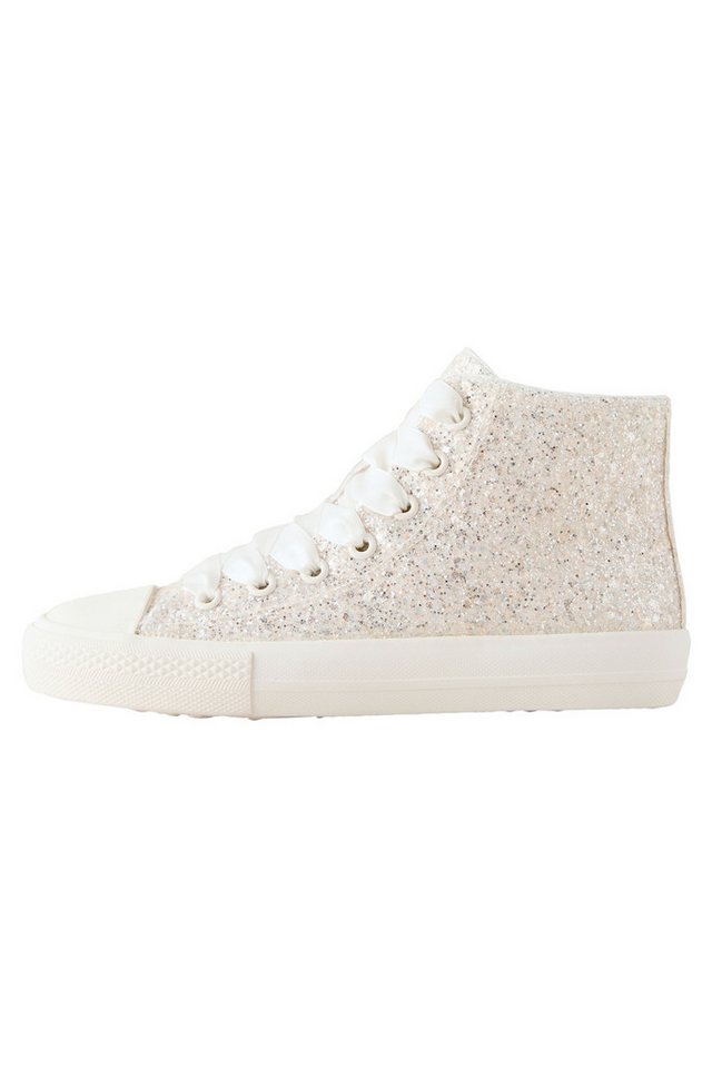 Next Knöchelhoher Sneaker Sneaker (1-tlg) (Ivory Glitter)