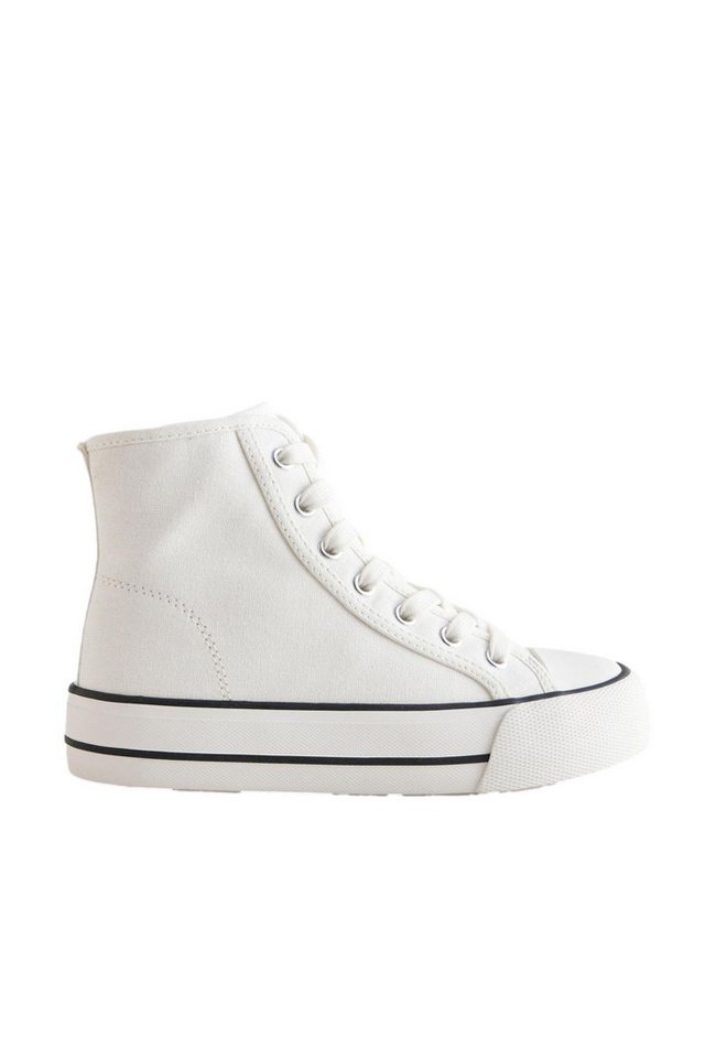 Next Knöchelhoher Sneaker Sneaker (1-tlg) (weiß)