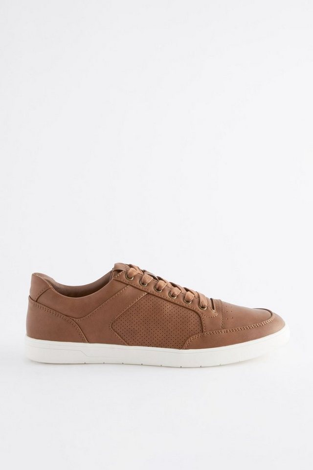Next Lässig-elegante Sneaker Sneaker (1-tlg) (braun)