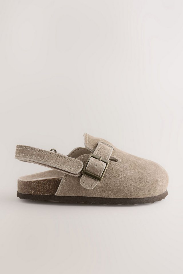 Next Leder-Clogs mit gepolstertem Fußbett Clog (1-tlg)