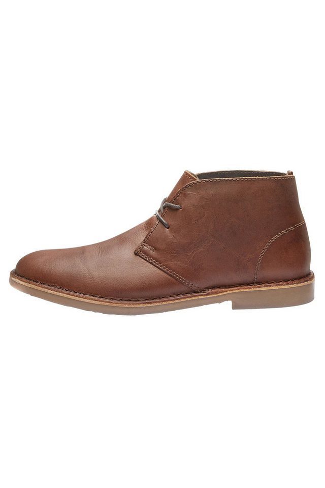 Next Leder-Stiefelette Stiefel (1-tlg) (braun)