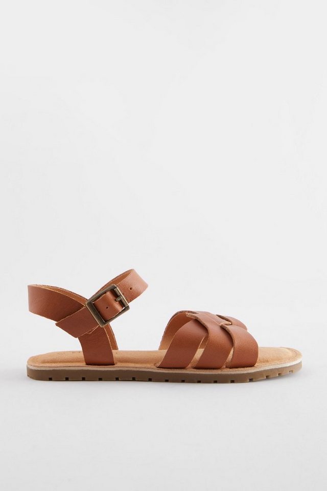 Next Ledersandalen im Webdesign Sandale (1-tlg)