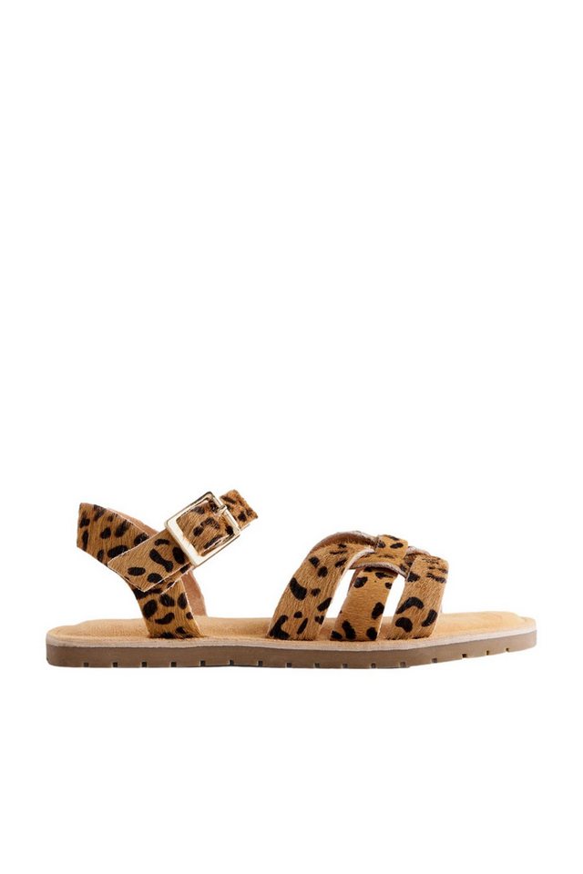 Next Ledersandalen im Webdesign, weite Passform Sandale (1-tlg)
