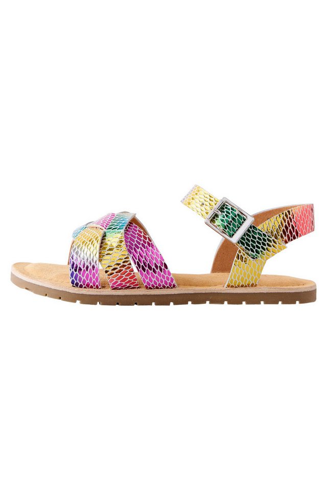 Next Ledersandalen im Webdesign, weite Passform Sandale (1-tlg)