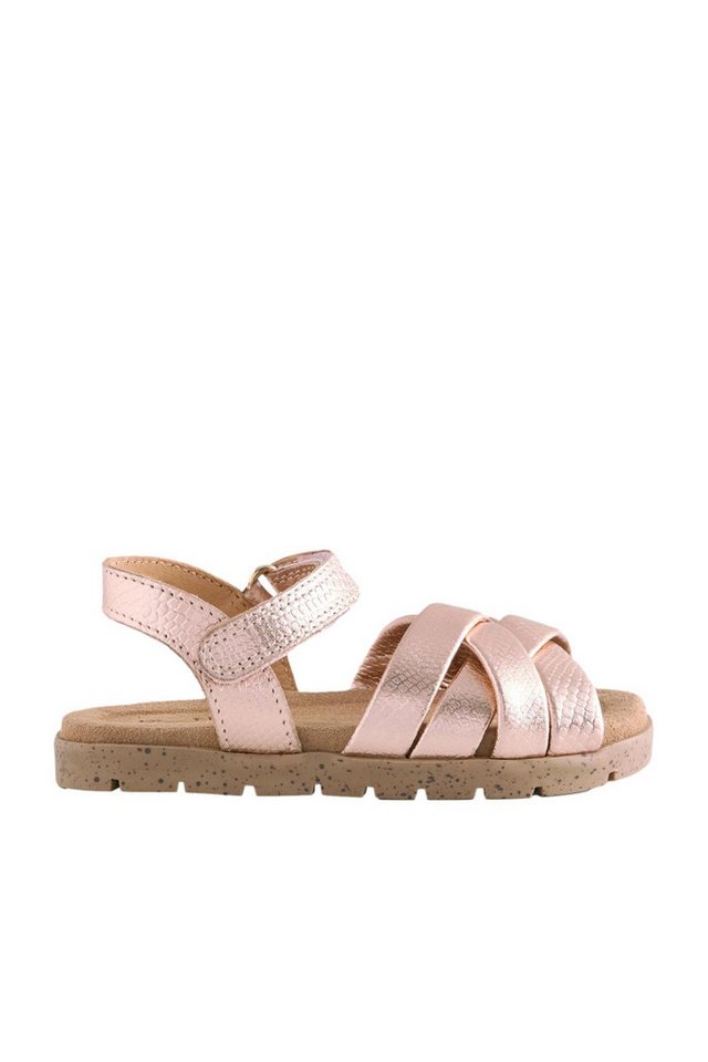 Next Ledersandalen in Flechtoptik mit Klettverschluss Sandale (1-tlg)