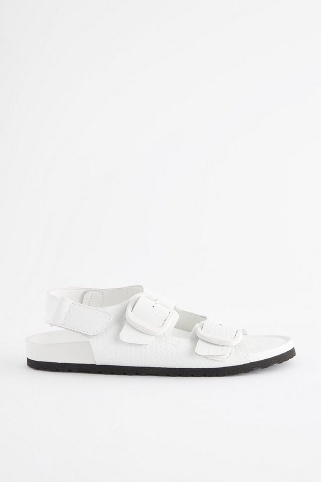Next Ledersandalen mit Fersenriemen und Fußbett Sandale (1-tlg)