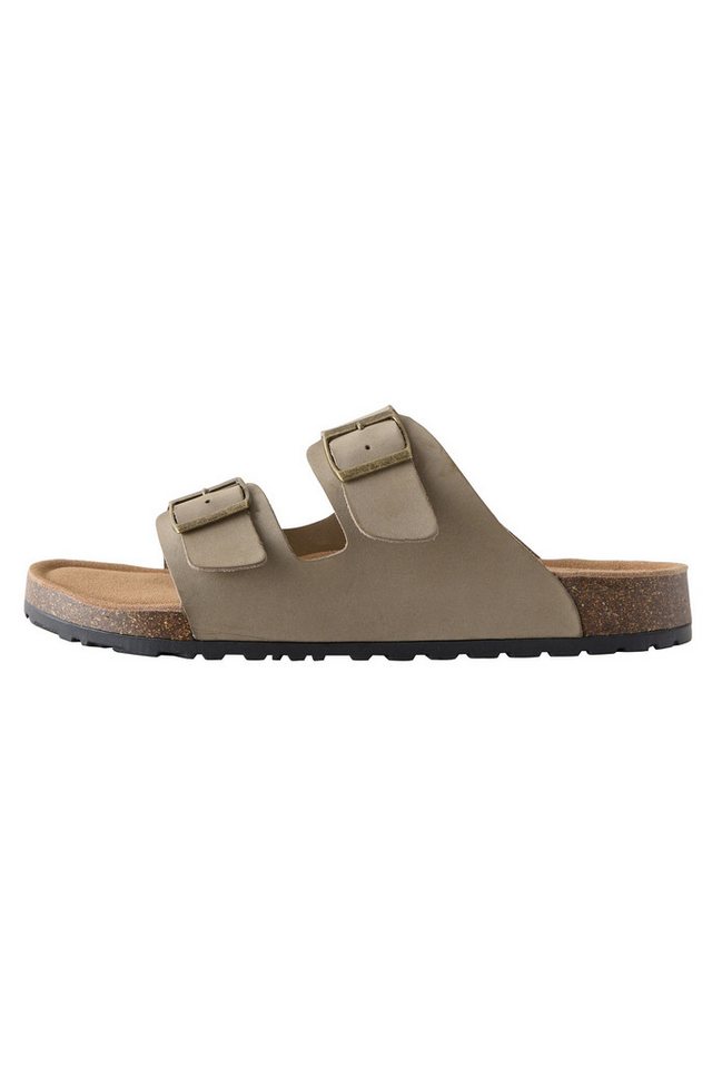 Next Ledersandalen mit zwei Schnallen Pantolette (1-tlg)