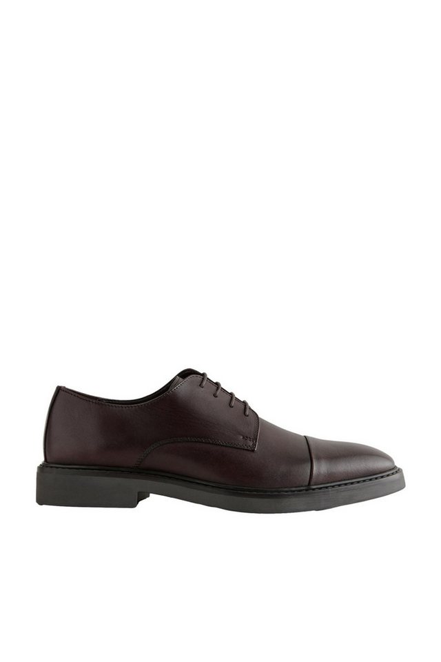 Next Lederschuh mit Zehenkappe Schnürschuh (1-tlg)