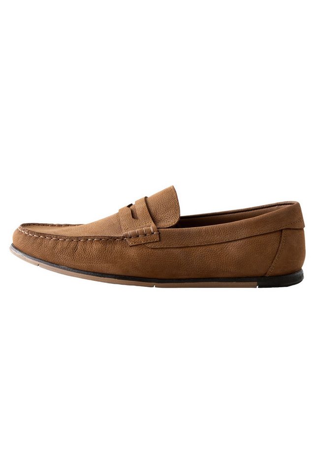 Next Loafer aus Velourskunstleder, schmale Passform Loafer (1-tlg)