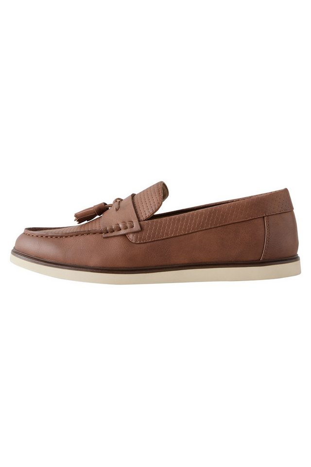 Next Loafer mit Prägung und Quaste Loafer (1-tlg)