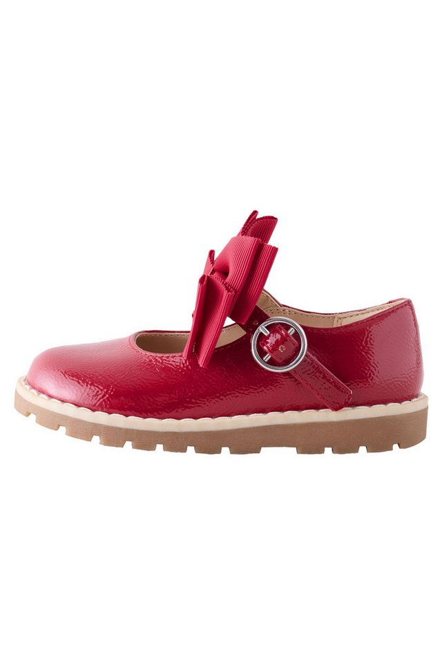 Next Mary-Janes mit Klettverschluss, weite Passform Klettschuh (1-tlg) (rot)