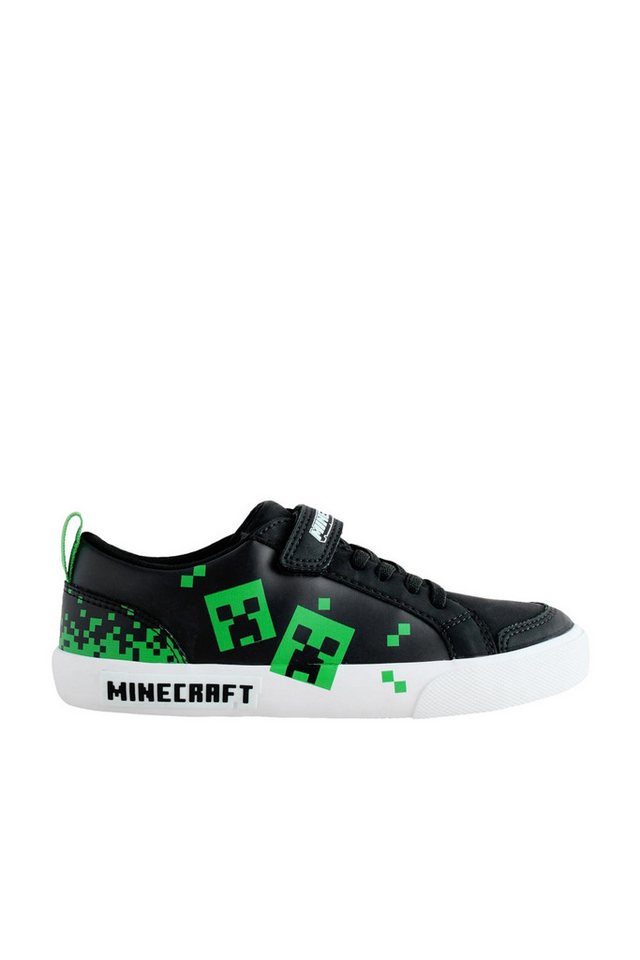 Next Minecraft Turnschuhe mit elastischen Schnürsenkeln Sneaker (1-tlg) (schwarz)
