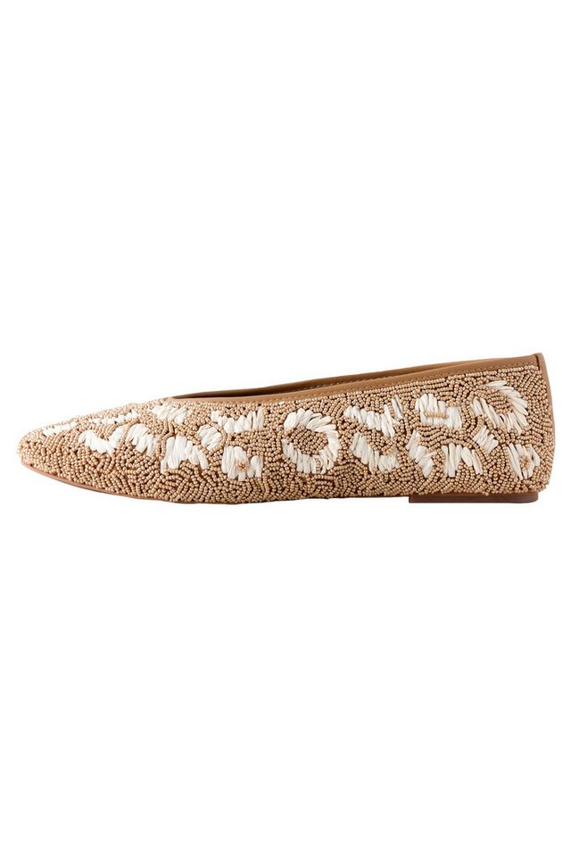 Next N. Premium flache Ballerinas mit Perlen Ballerina (1-tlg)