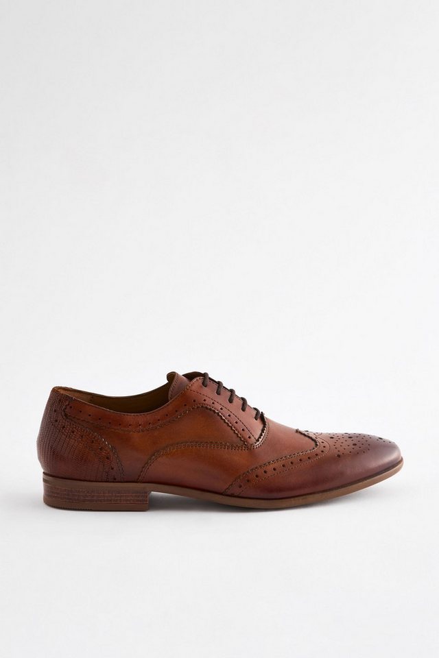 Next Oxford-Brogues mit Flügelkappe Budapester (1-tlg)