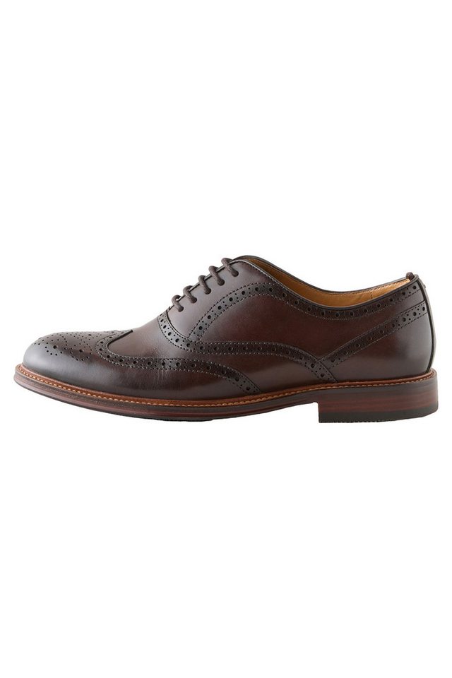 Next Oxford-Schuhe mit Flügelkappe Budapester (1-tlg)