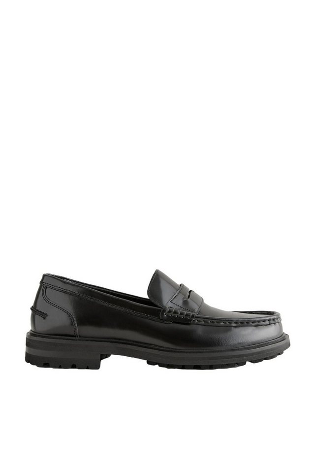 Next Penny Loafer aus Leder mit Profilsohle Loafer (1-tlg)
