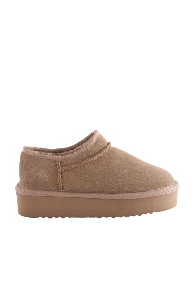 Next Plateau-Pumps aus Veloursleder Stiefelette (1-tlg)
