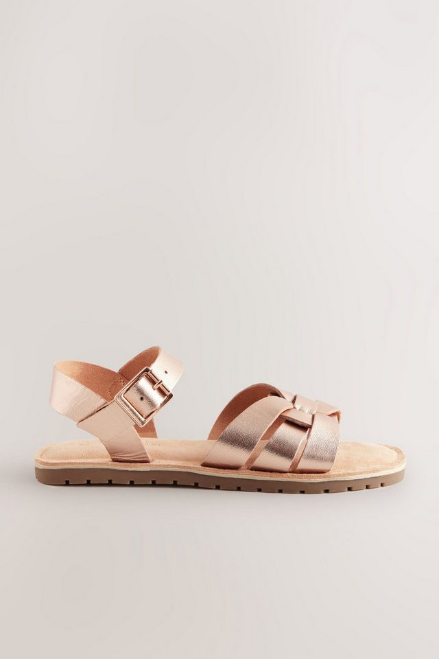Next Sandalen aus gewebtem Leder Sandale (1-tlg)