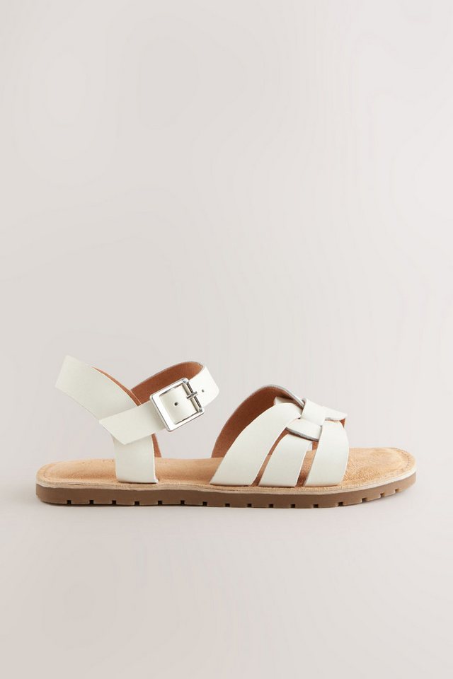 Next Sandalen aus gewebtem Leder Sandale (1-tlg)