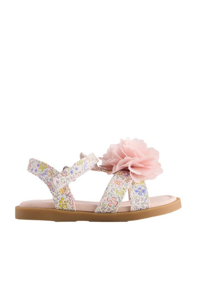 Next Sandalen mit Ansteckblumen Sandale (1-tlg)