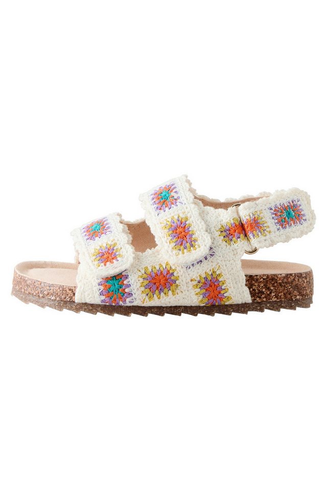Next Sandalen mit Korksohle und Klettverschluss Sandale (1-tlg) (beige)