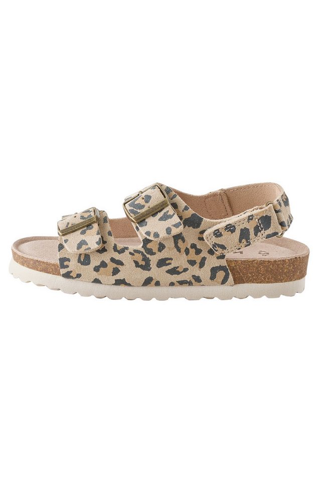 Next Sandalen mit Korksohle und Klettverschluss Sandale (1-tlg) (braun)