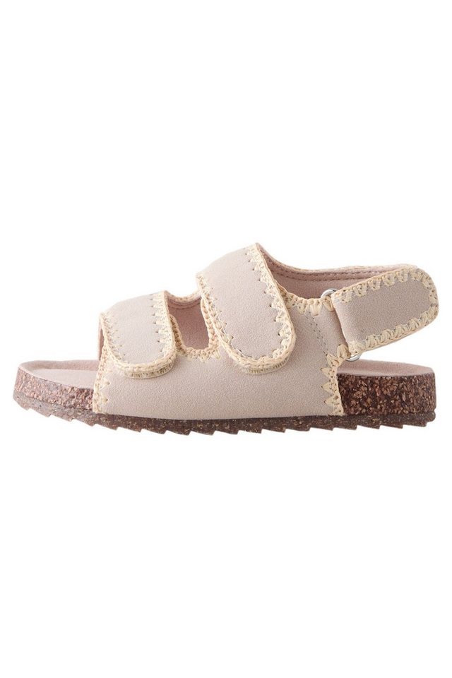 Next Sandalen mit Korksohle und Klettverschluss Sandale (1-tlg) (Neutral)