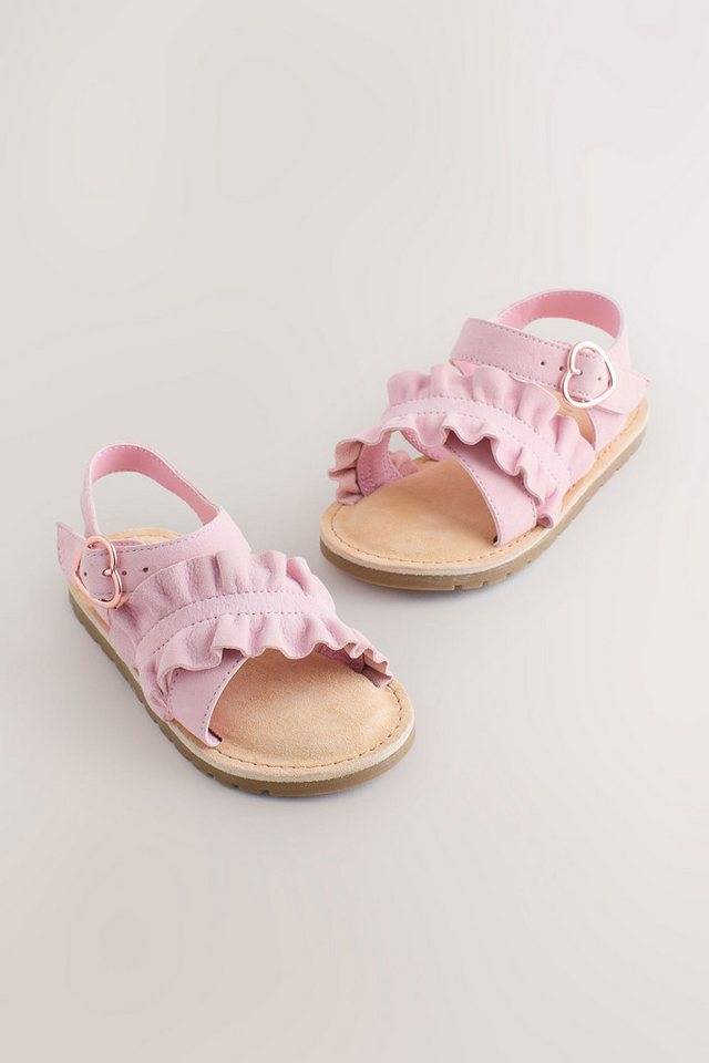 Next Sandalen mit Raffung und Schnallenverschluss Sandale (1-tlg)