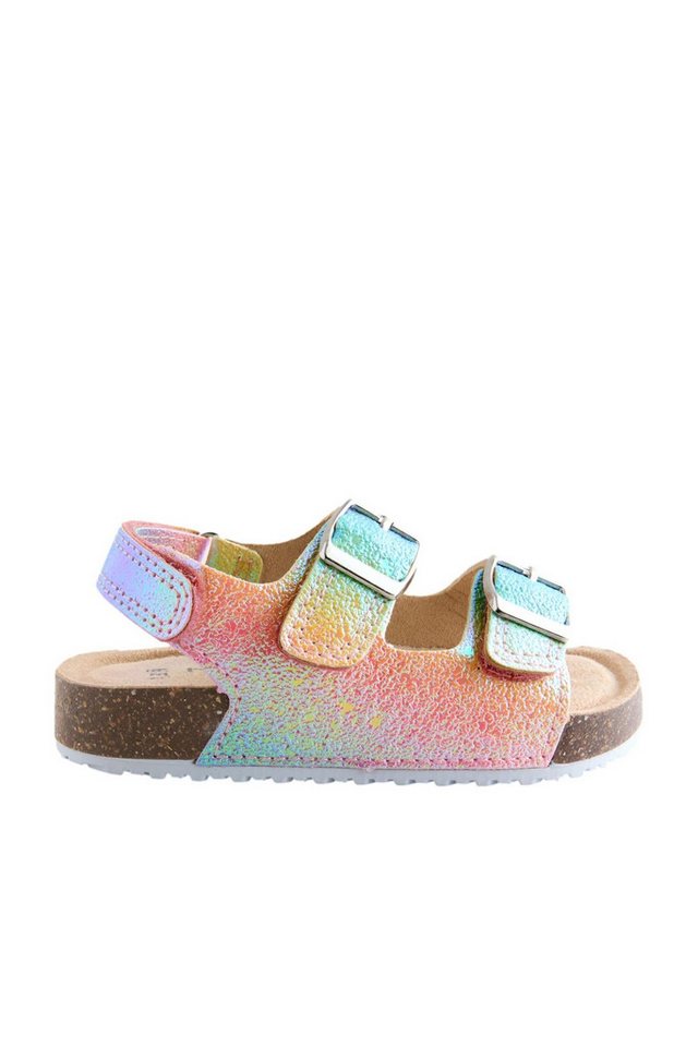 Next Sandalen mit zwei Riemen, weite Passform Sandale (1-tlg) (blau)