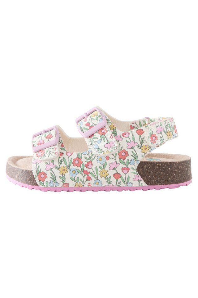 Next Sandalen mit zwei schmalen Riemchen + Kork-Fußbett Sandale (1-tlg)