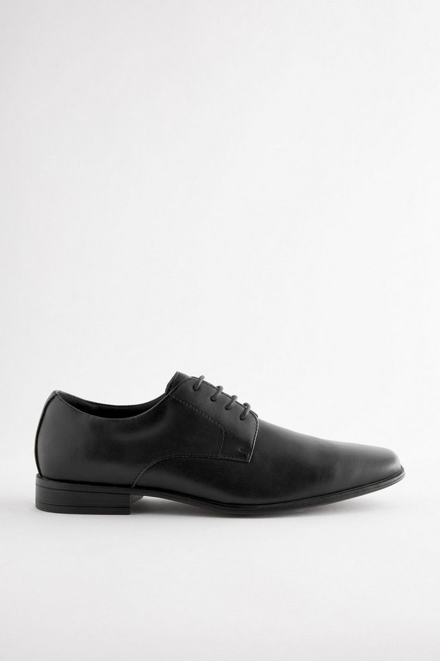 Next Schmale Derby-Schuhe mit eckiger Zehenpartie Schnürschuh (1-tlg)