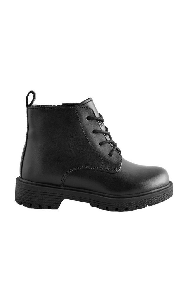 Next Schnürstiefel aus Leder Schnürstiefelette (1-tlg)