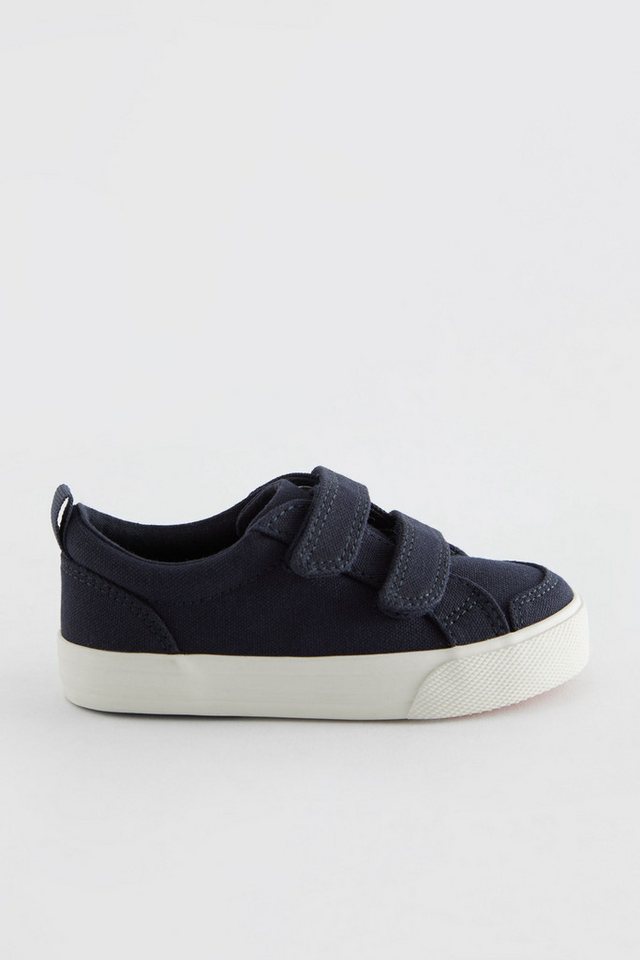 Next Schuhe mit Doppelklettverschluss, weite Passform Sneaker (1-tlg) (blau)