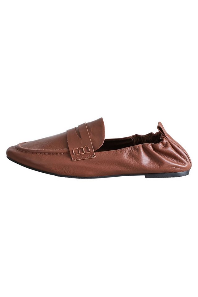 Next Signature runde Loafer aus Premium-Leder Loafer (1-tlg)