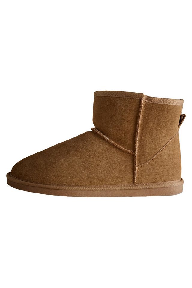 Next Signature Slipper-Stiefel aus Veloursleder Hausschuh (1-tlg)