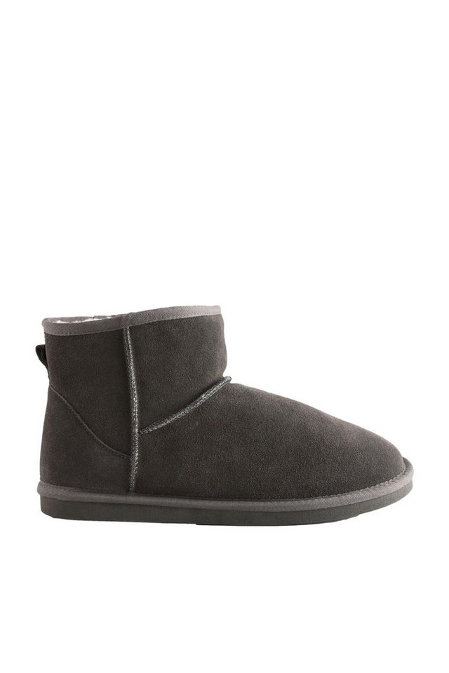 Next Signature Slipper-Stiefel aus Veloursleder Hausschuh (1-tlg)