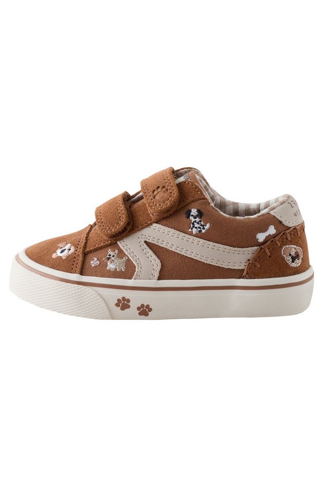 Next Skate-Sneaker mit Klettverschluss Klettschuh (1-tlg) (braun)
