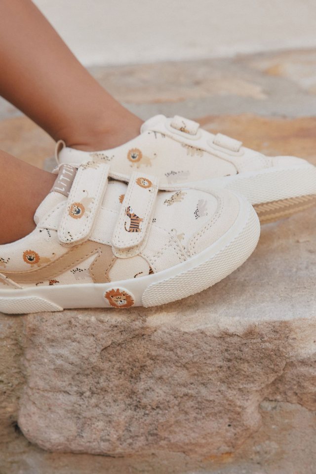 Next Skate-Sneaker mit Klettverschluss Klettschuh (1-tlg) (Neutral Safari)