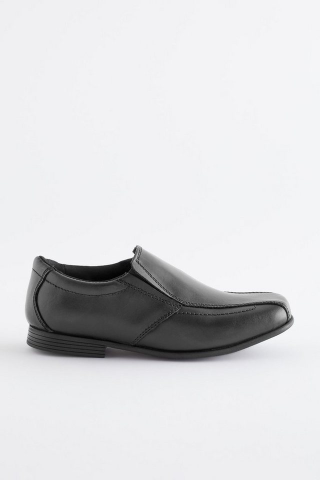 Next Slipper aus Leder für die Schule Loafer (1-tlg) (schwarz)