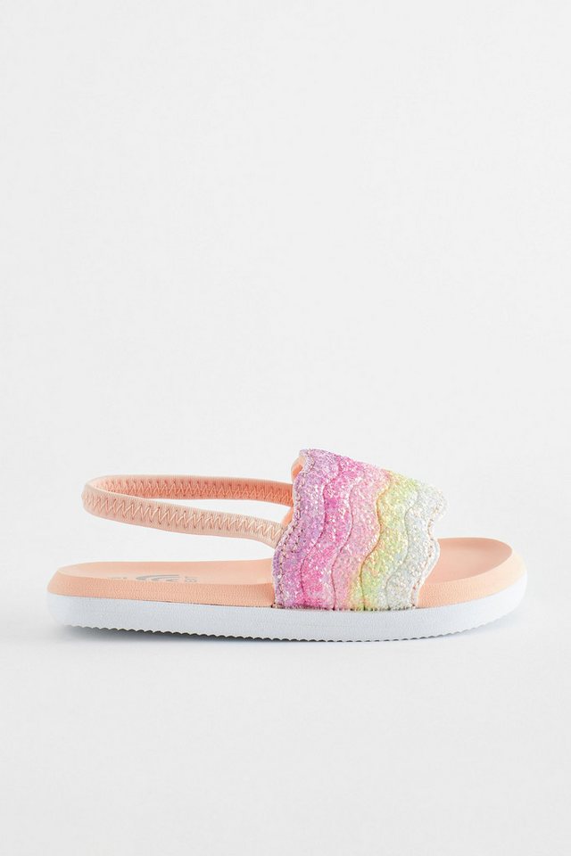 Next Slipper mit Regenbogenmotiv Pantolette (1-tlg)