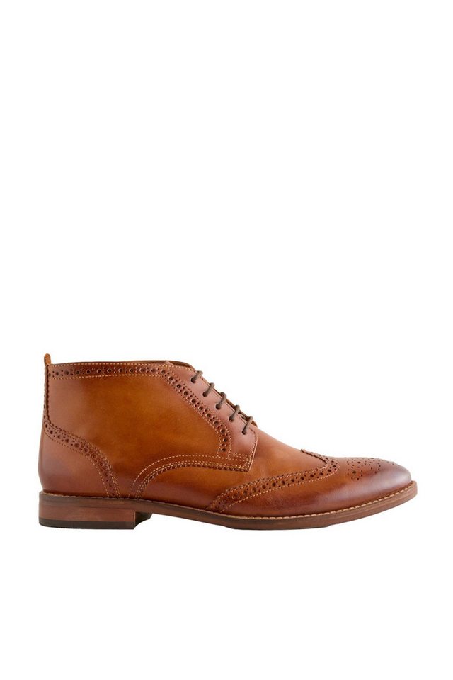 Next Smarte Brogue-Lederstiefel Stiefel (1-tlg)