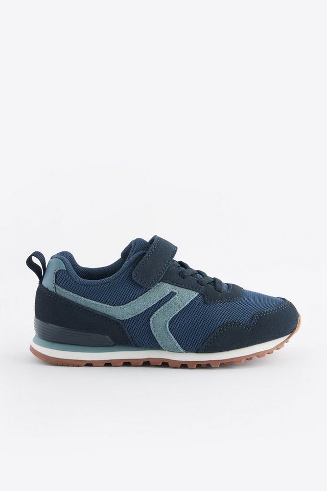 Next Sneaker mit elastischen Schnürsenkeln und Riemen Sneaker (1-tlg) (blau)