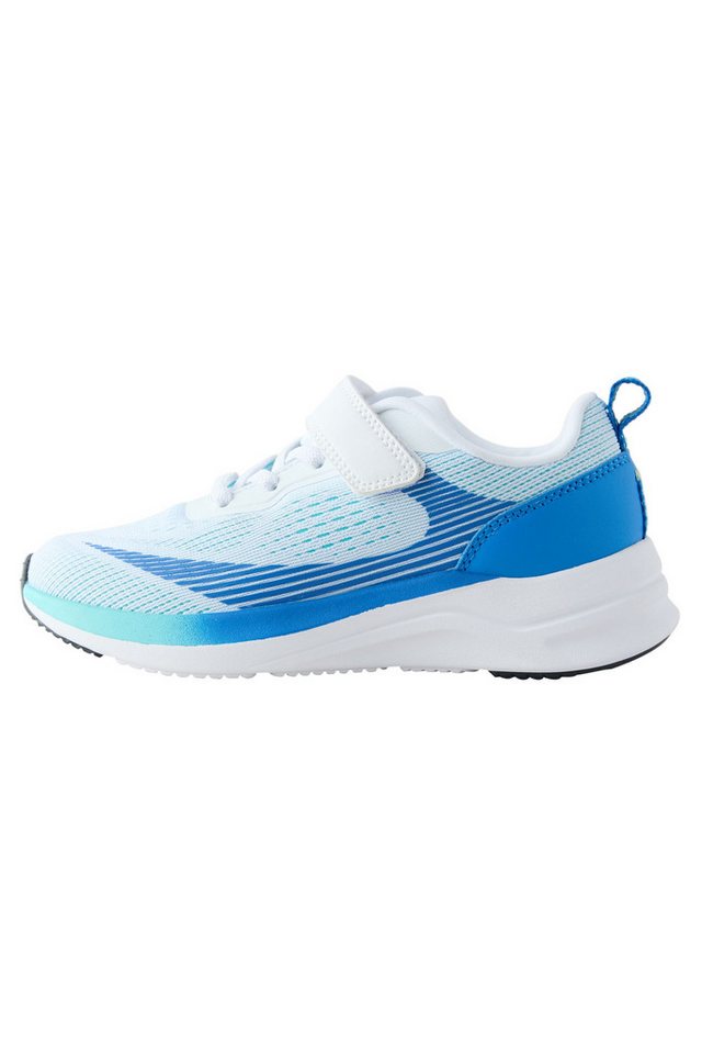 Next Sneaker mit Klettverschluss und Elastikschnürung Sneaker (1-tlg) (weiß/blau)