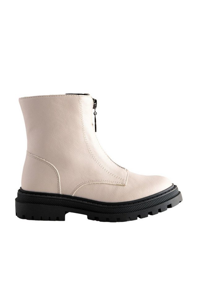 Next Stiefeletten mit RV vorne, weite Passform Stiefelette (1-tlg)