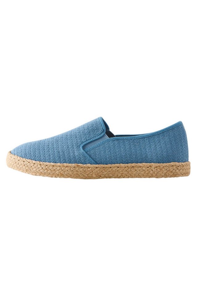 Next Strukturierte Espadrilles-Schlupfschuhe Espadrille (1-tlg) (grau)