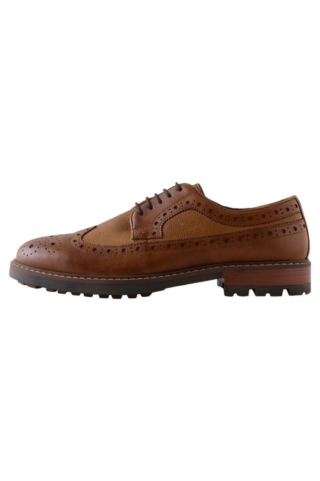 Next Traditionelle Brogues Budapester (1-tlg) (braun)