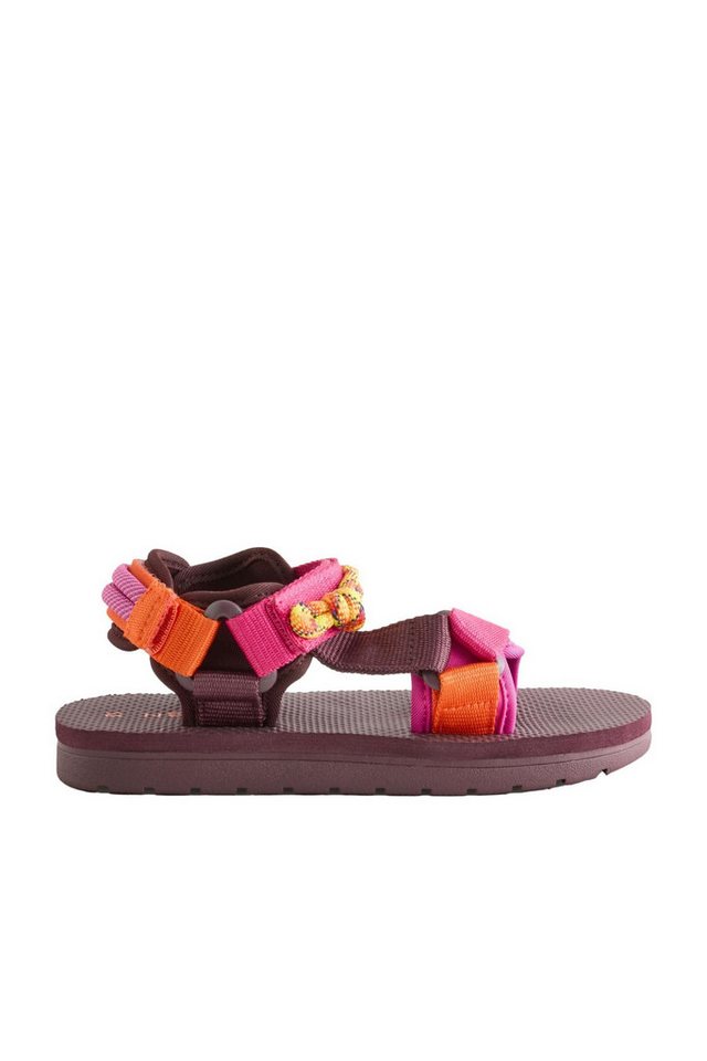 Next Trekker-Sandalen Sandale (1-tlg) (lila/orange)